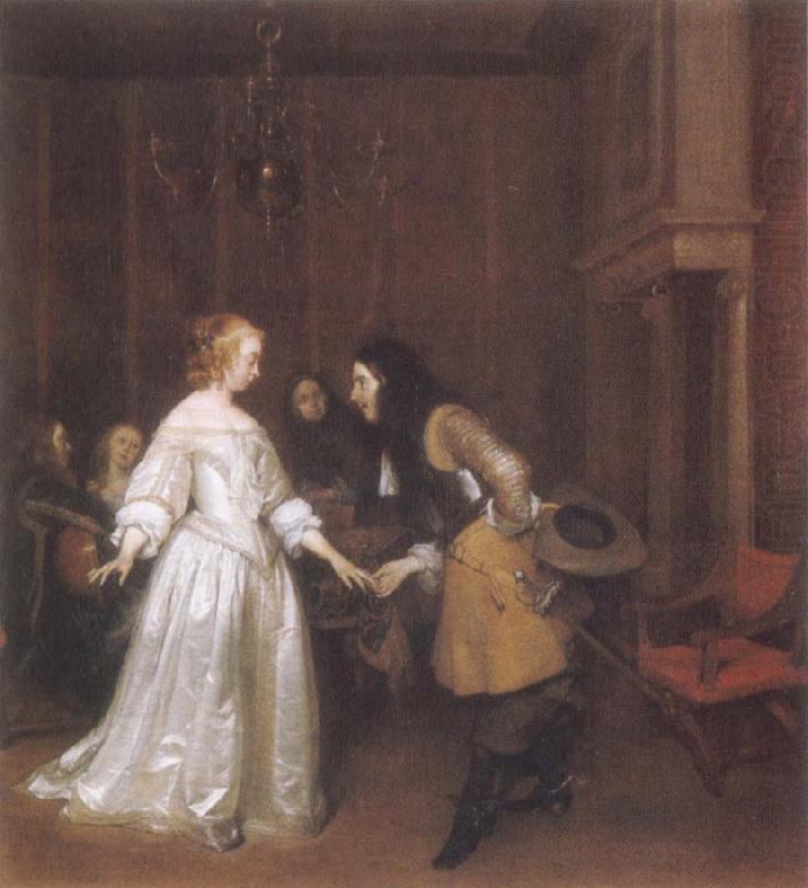 Dancing Couple, Gerard Ter Borch